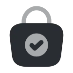 Bag Tick 2 SVG Icon